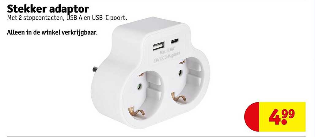 Stekker adaptor