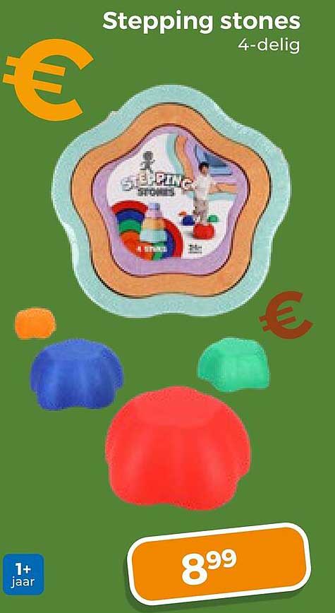 Stepping stones 4-delig