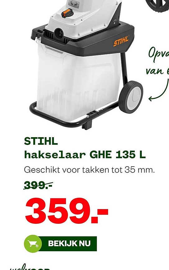 STIHL hakselaar GHE 135 L