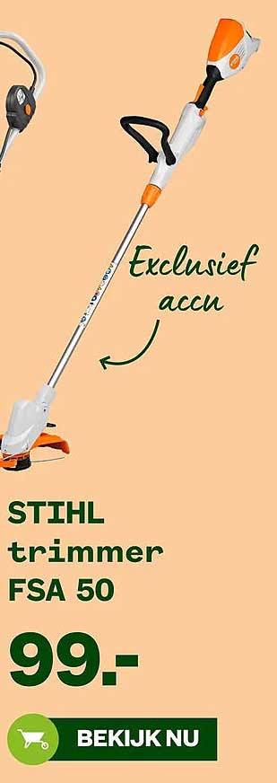 STIHL trimmer FSA 50 Exclusief accu