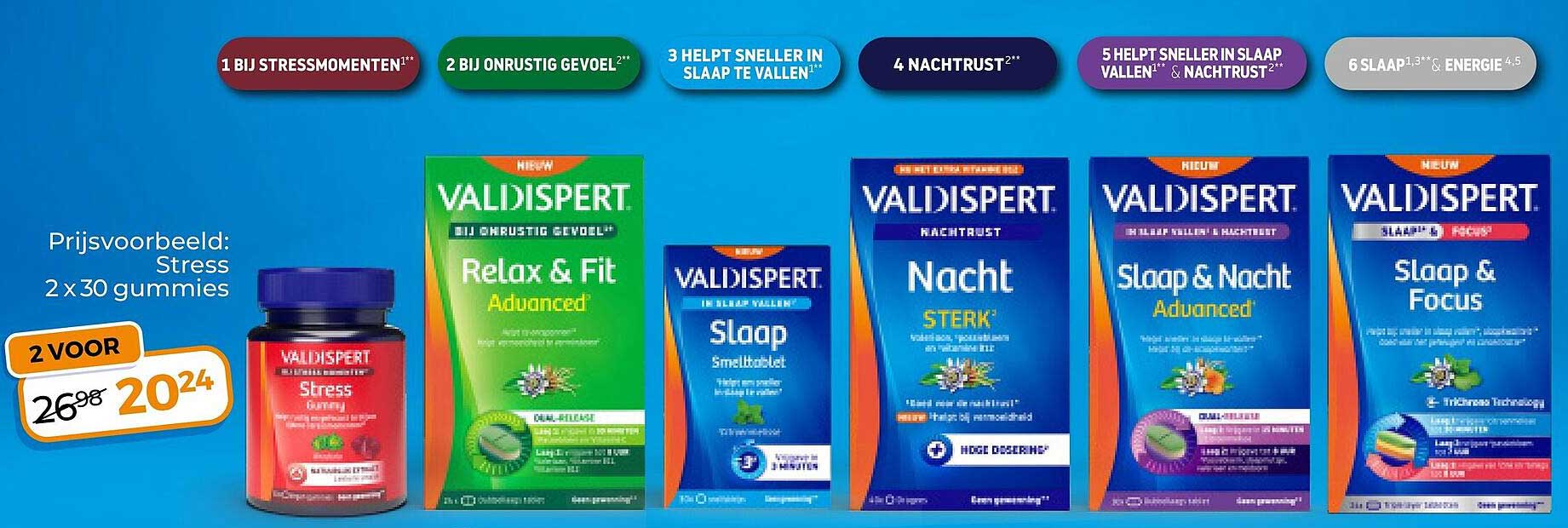 Stress 2 x 30 gummies 2 VOOR