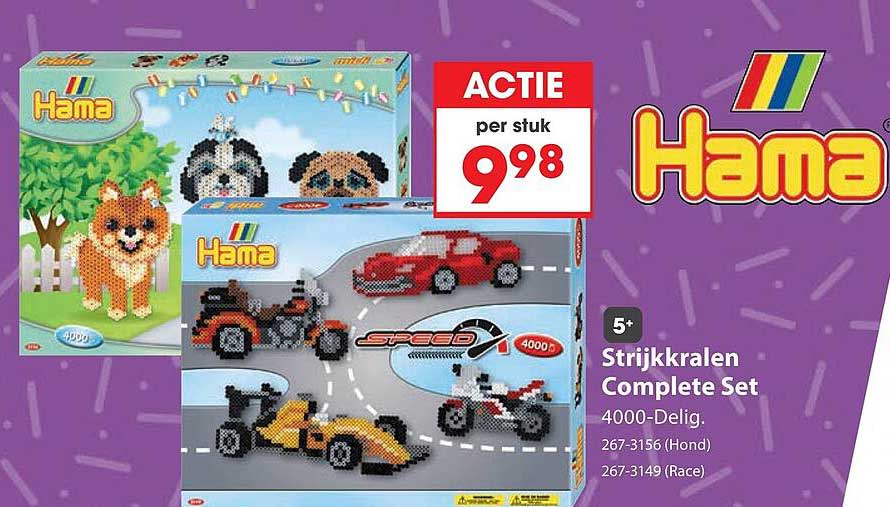 Strijkkralen Complete Set 4000-Delig. 5+