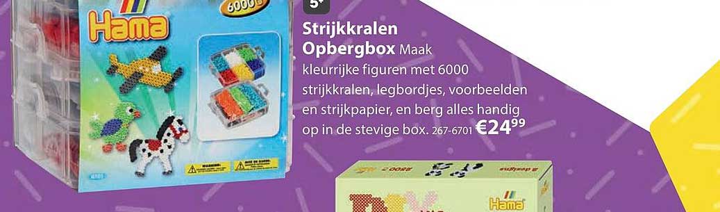 Strijkkralen Opbergbox