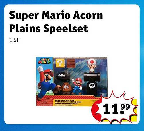 Super Mario Acorn Plains Speelset