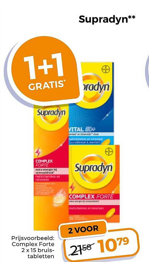 Supradyn 1+1 GRATIS