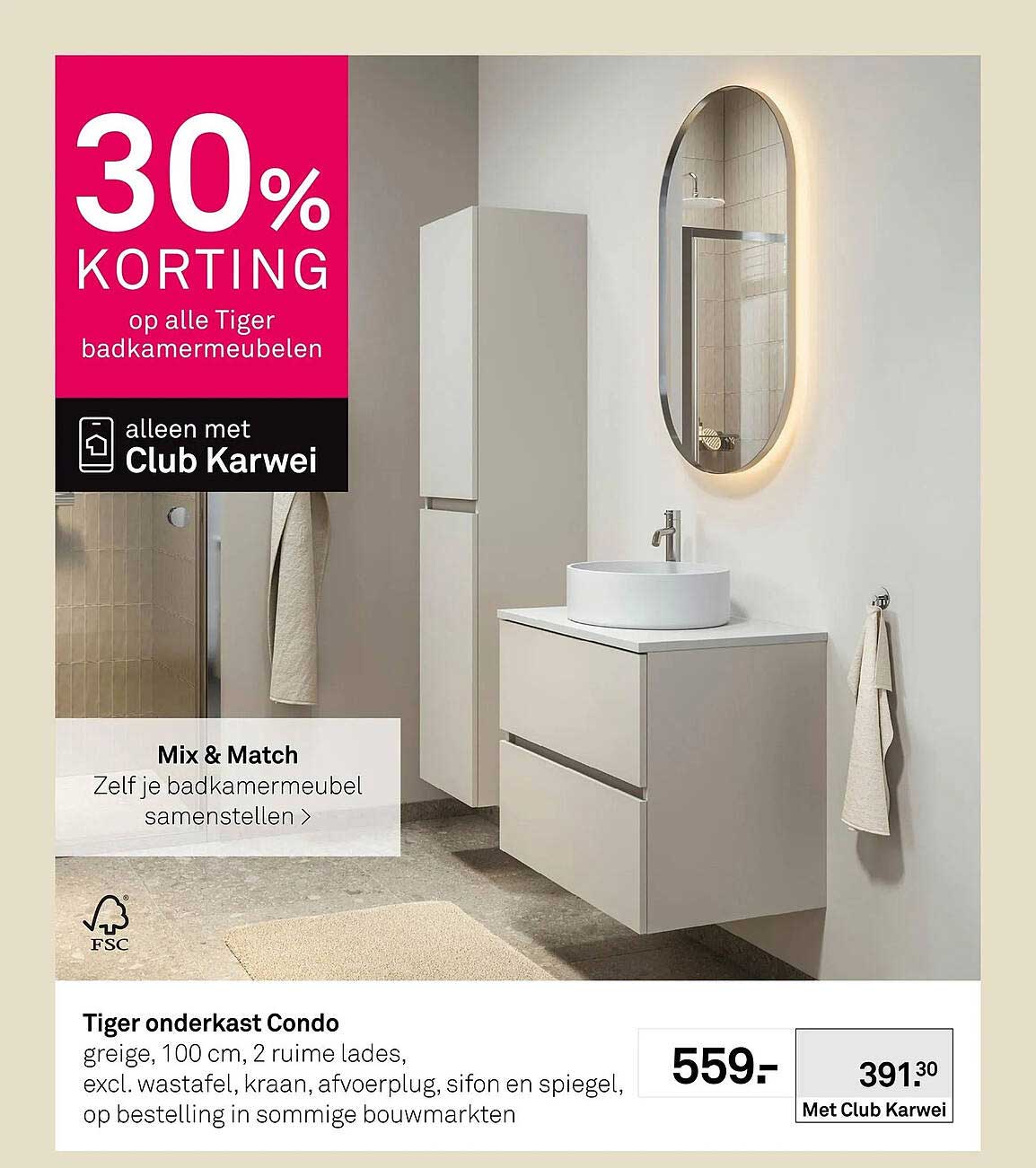 Tiger onderkast Condo