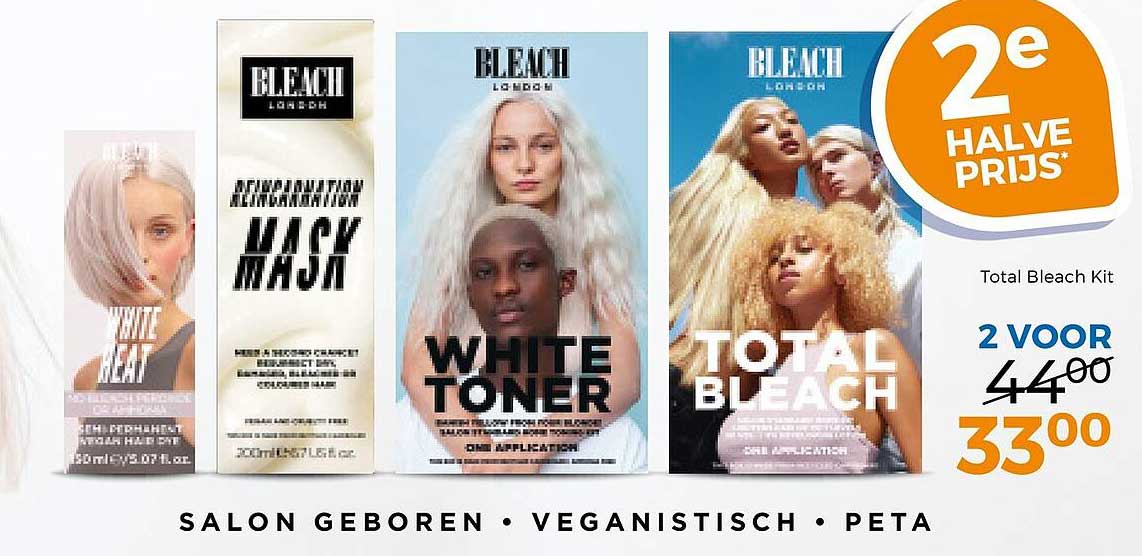 Total Bleach Kit 2e halve prijs