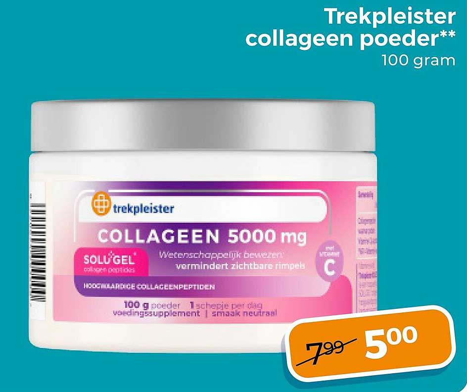 Trekpleister collageen poeder** 100 gram
