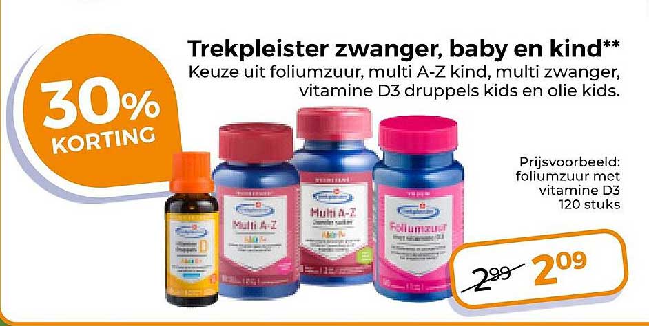 Trekpleister zwanger, baby en kind**