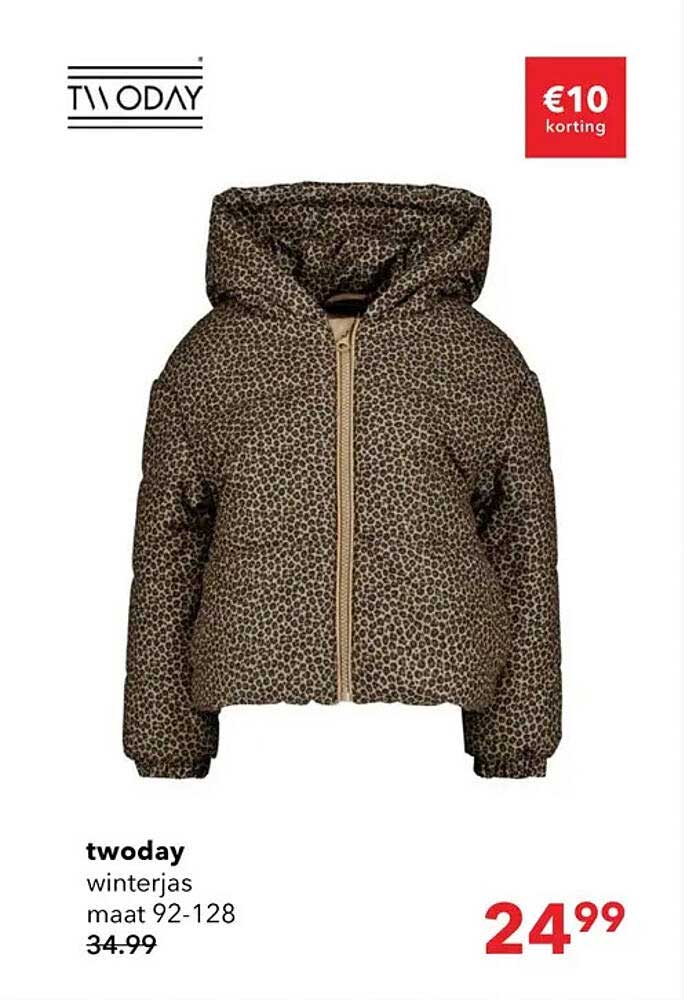 twoday winterjas maat 92-128
