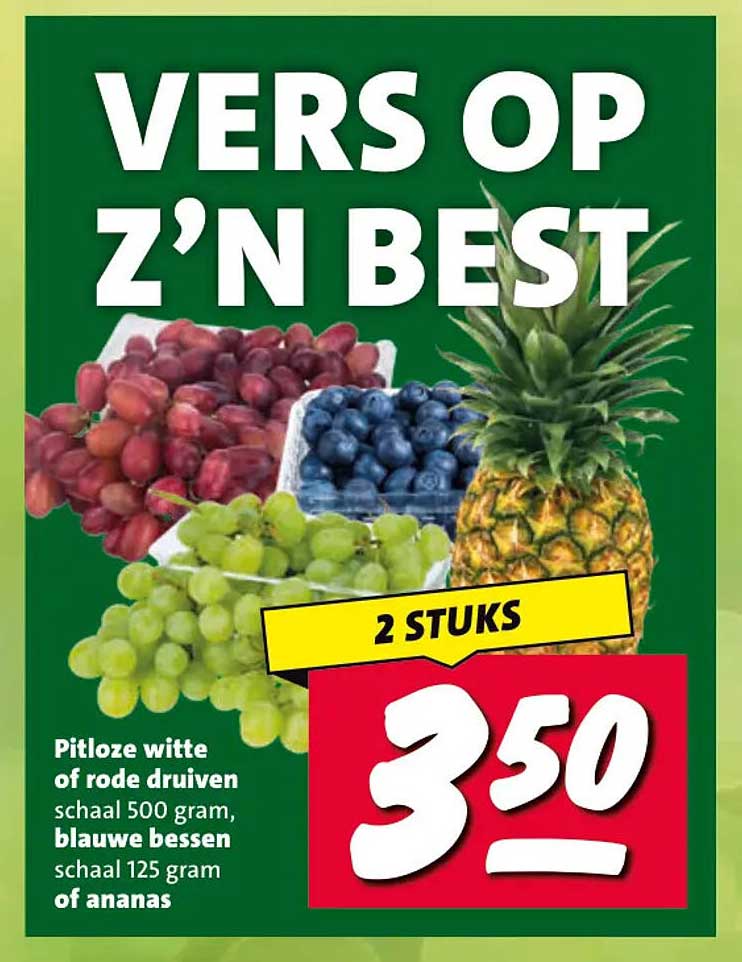 VERS OP Z'N BEST 2 STUKS