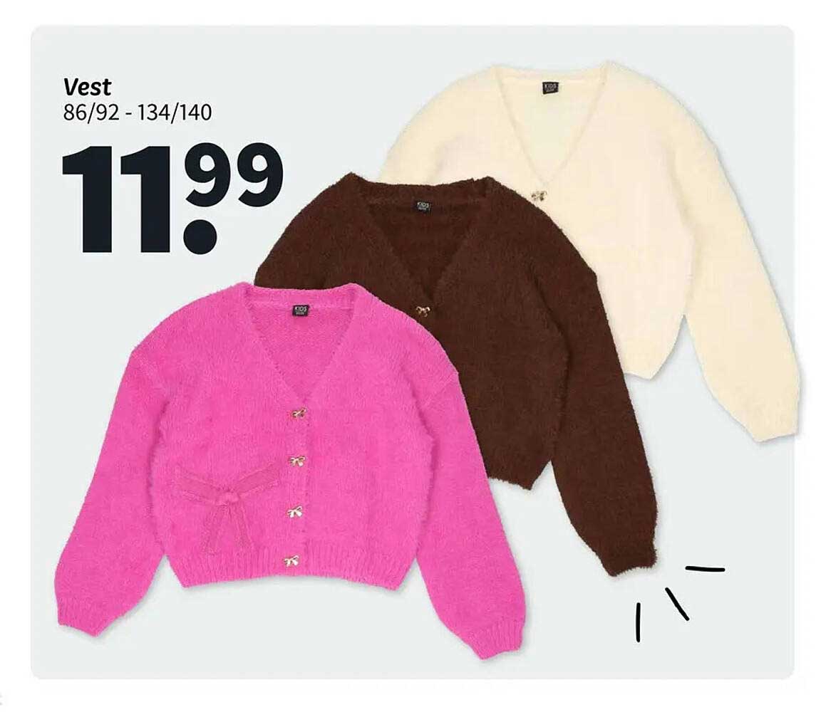 Vest 86/92 - 134/140