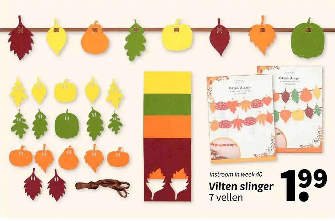 Vilten slinger 7 vellen