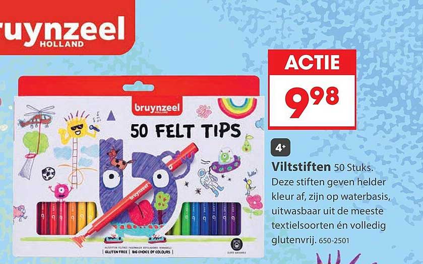 Viltstiften 50 Stuks