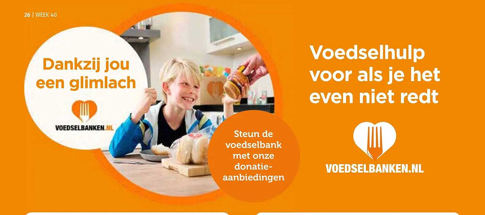 Voedselhulp voor als je het even niet redt