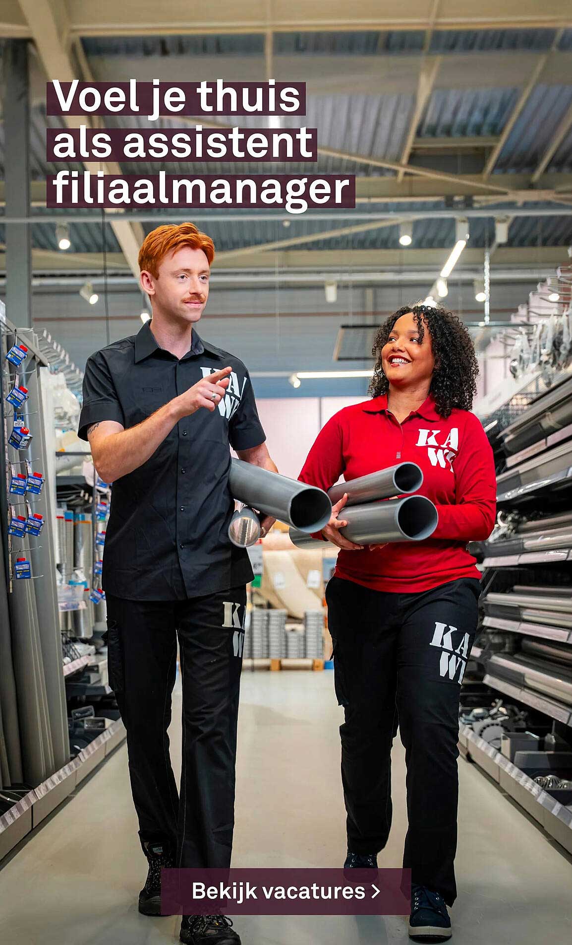 Voel je thuis als assistent filiaalmanager