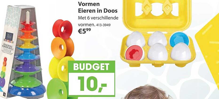 Vormen Eieren in Doos