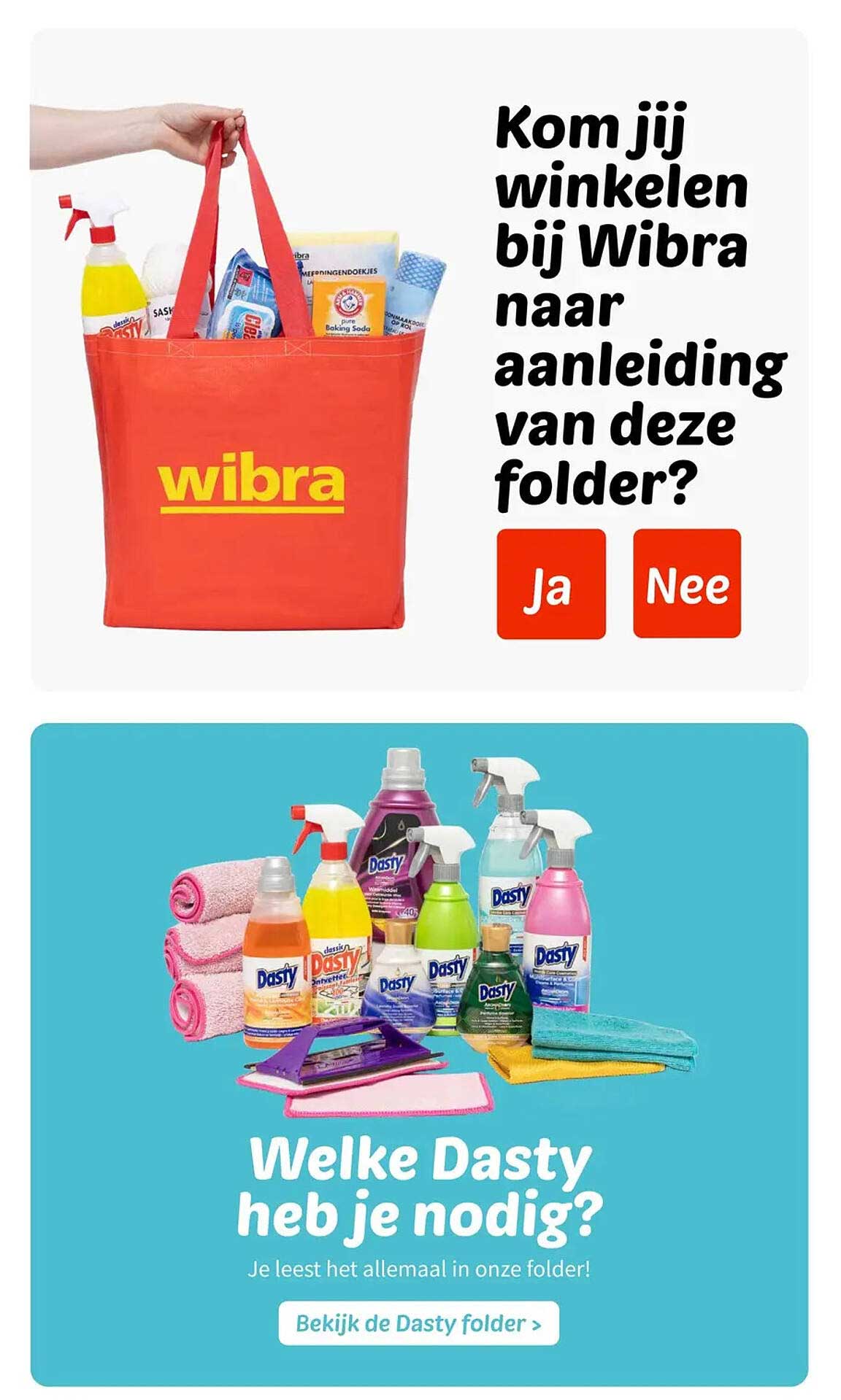 Welke Dasty heb je nodig?
