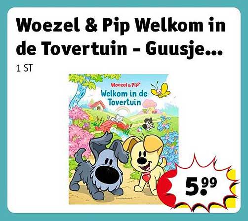 Woezel & Pip Welkom in de Tovertuin - Guusje...