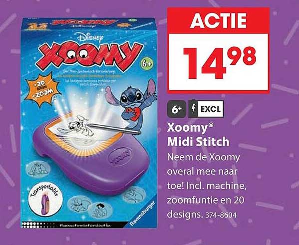 Xoomy® Midi Stitch