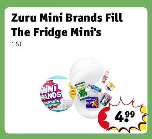Zuru Mini Brands Fill The Fridge Mini's