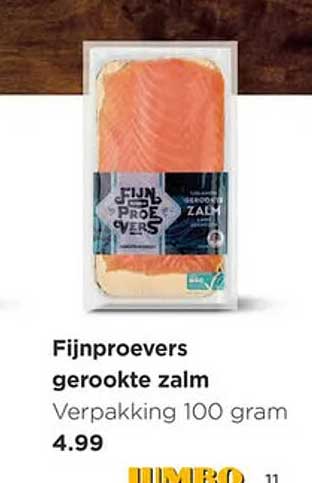 Fijnproevers gerookte zalm