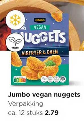 Jumbo vegan nuggets