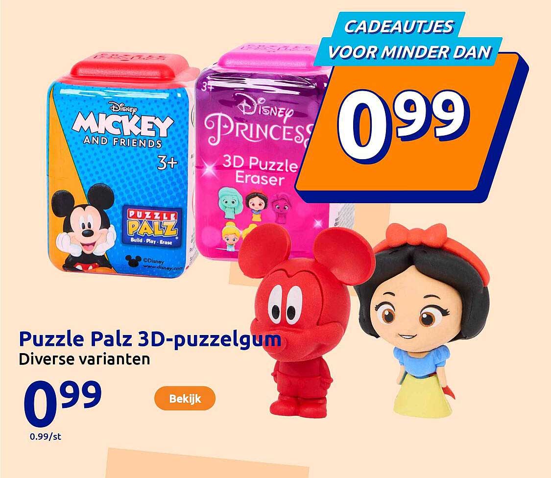 Puzzle Palz 3D-puzzellgum