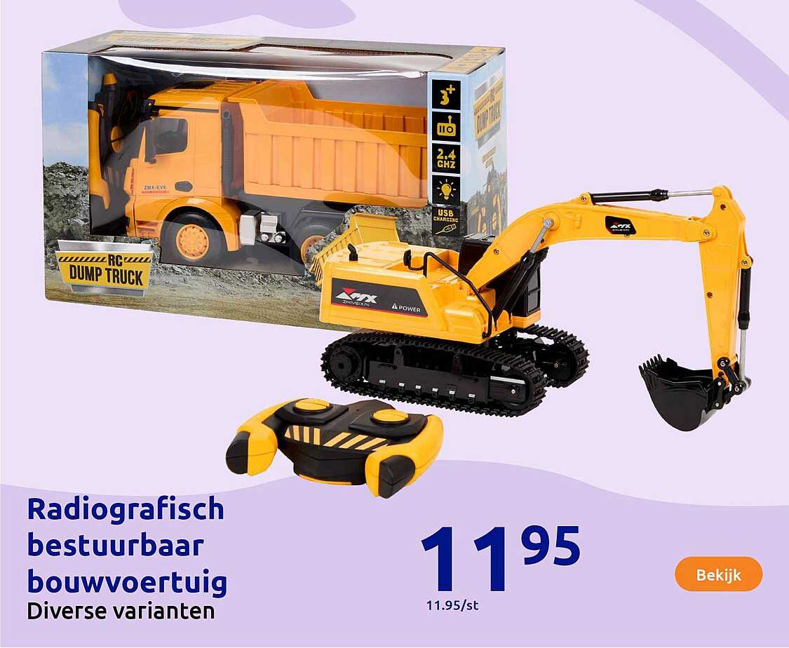 Carson 500907668 1:20 Tracto-Pelle JCB 2.4G 100% RTR - Véhicule de