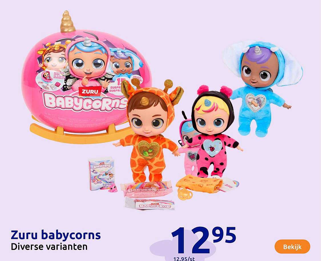 Zuru babycorns Diverse varianten