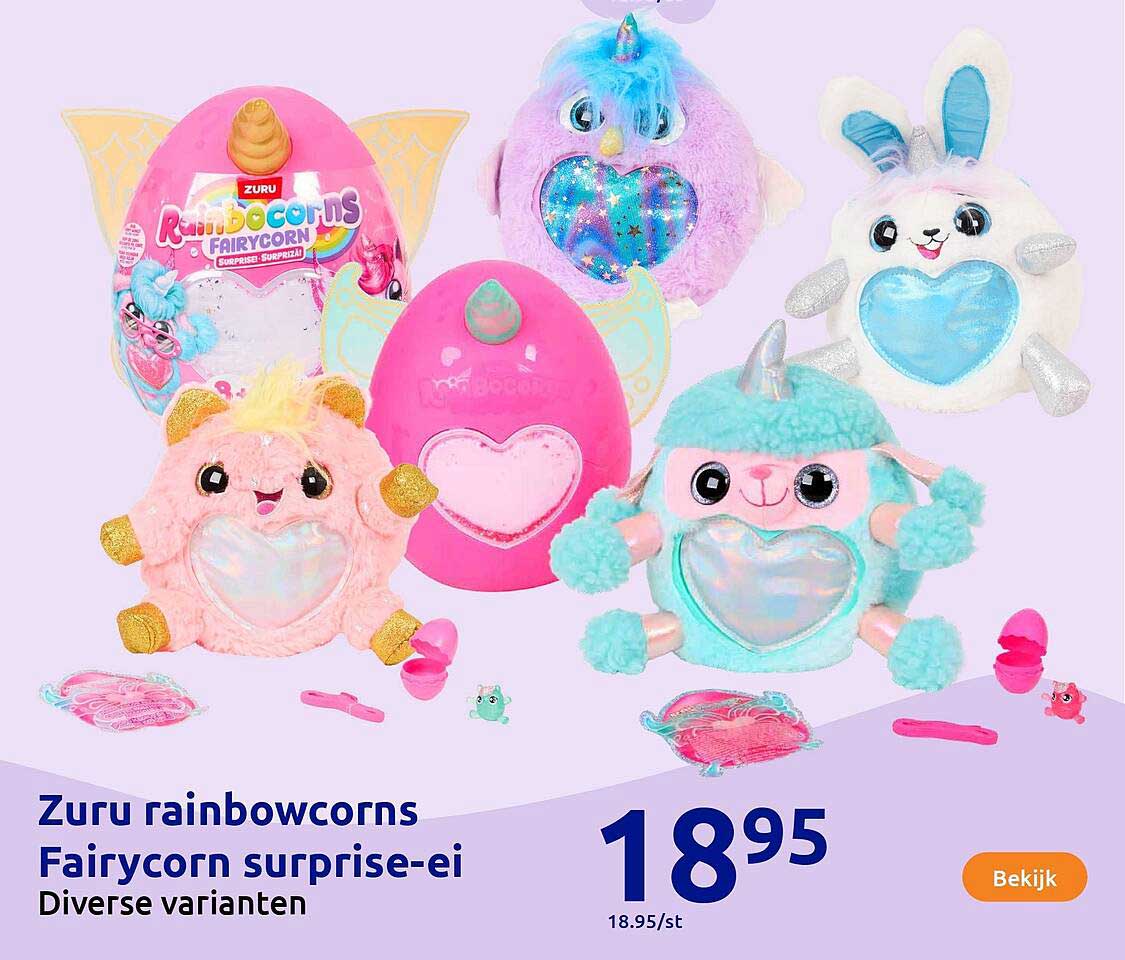 Zuru rainbowcorns Fairycorn surprise-ei Diverse varianten