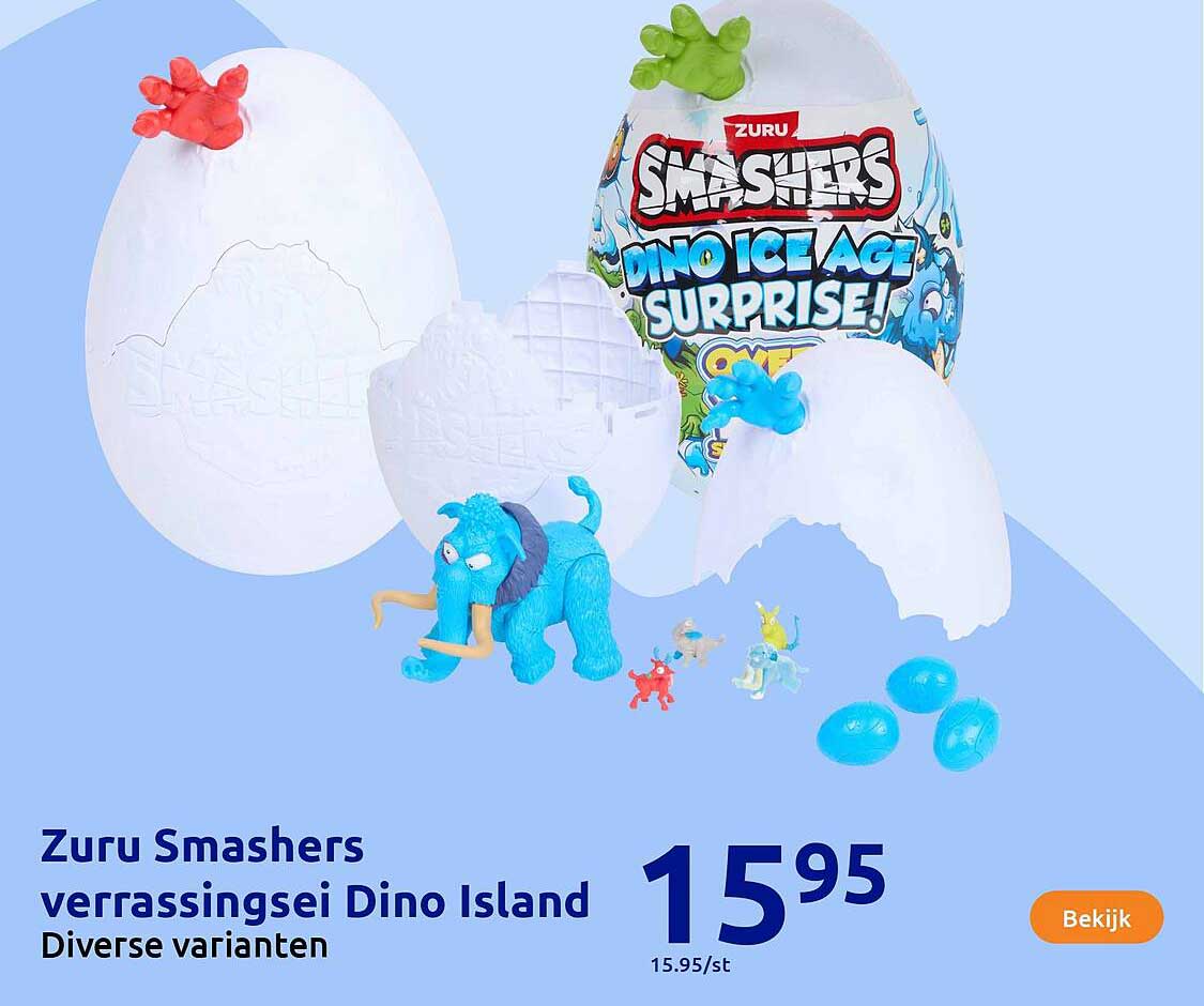 Zuru Smashers verrassingsei Dino Island