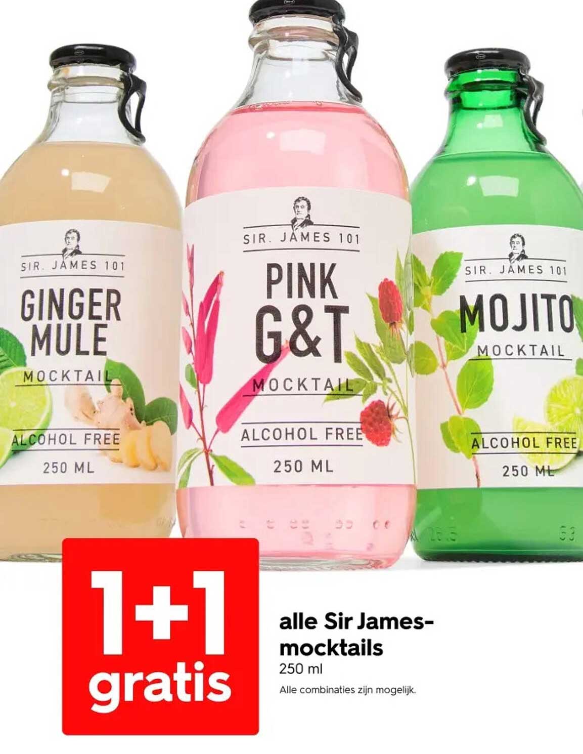 alle Sir James-mocktails