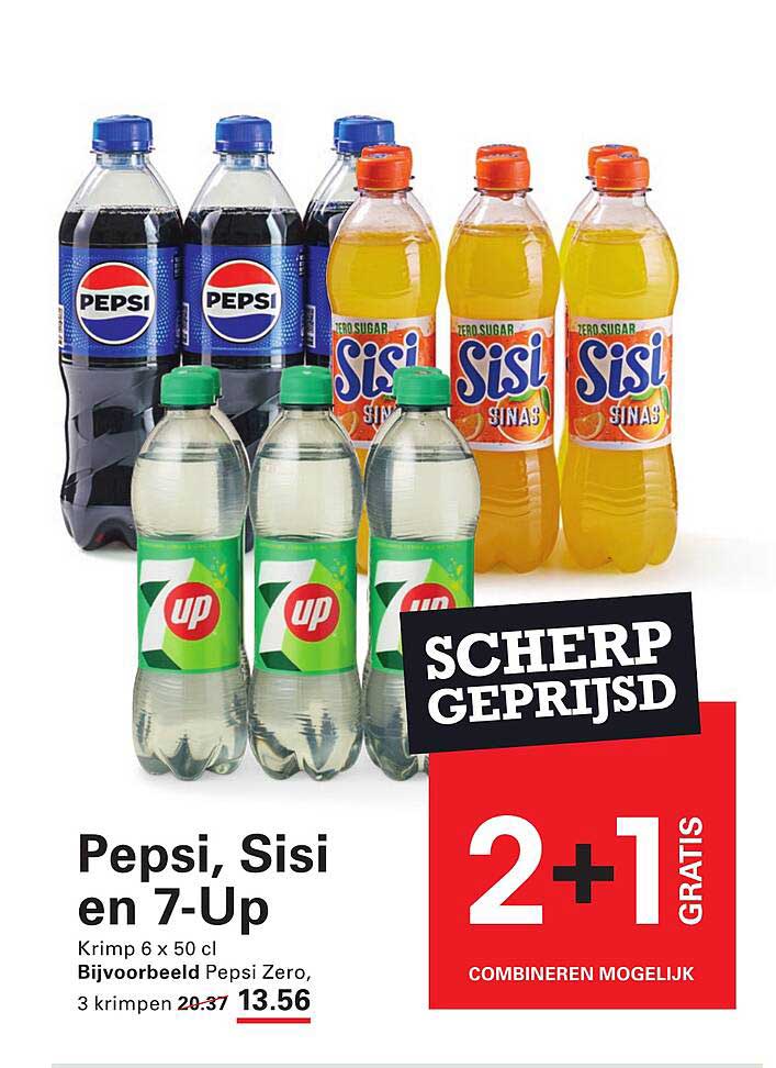 Pepsi, Sisi en 7-Up