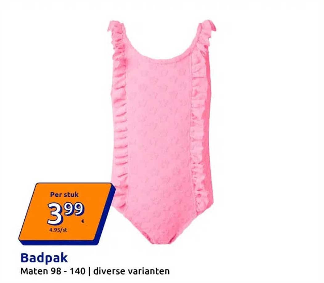 Badpak Maten 98 - 140 | diverse varianten