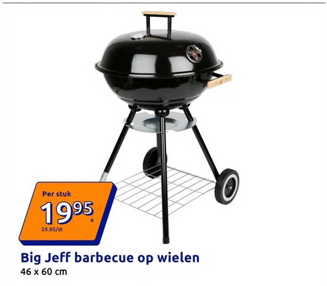 Big Jeff barbecue op wielen