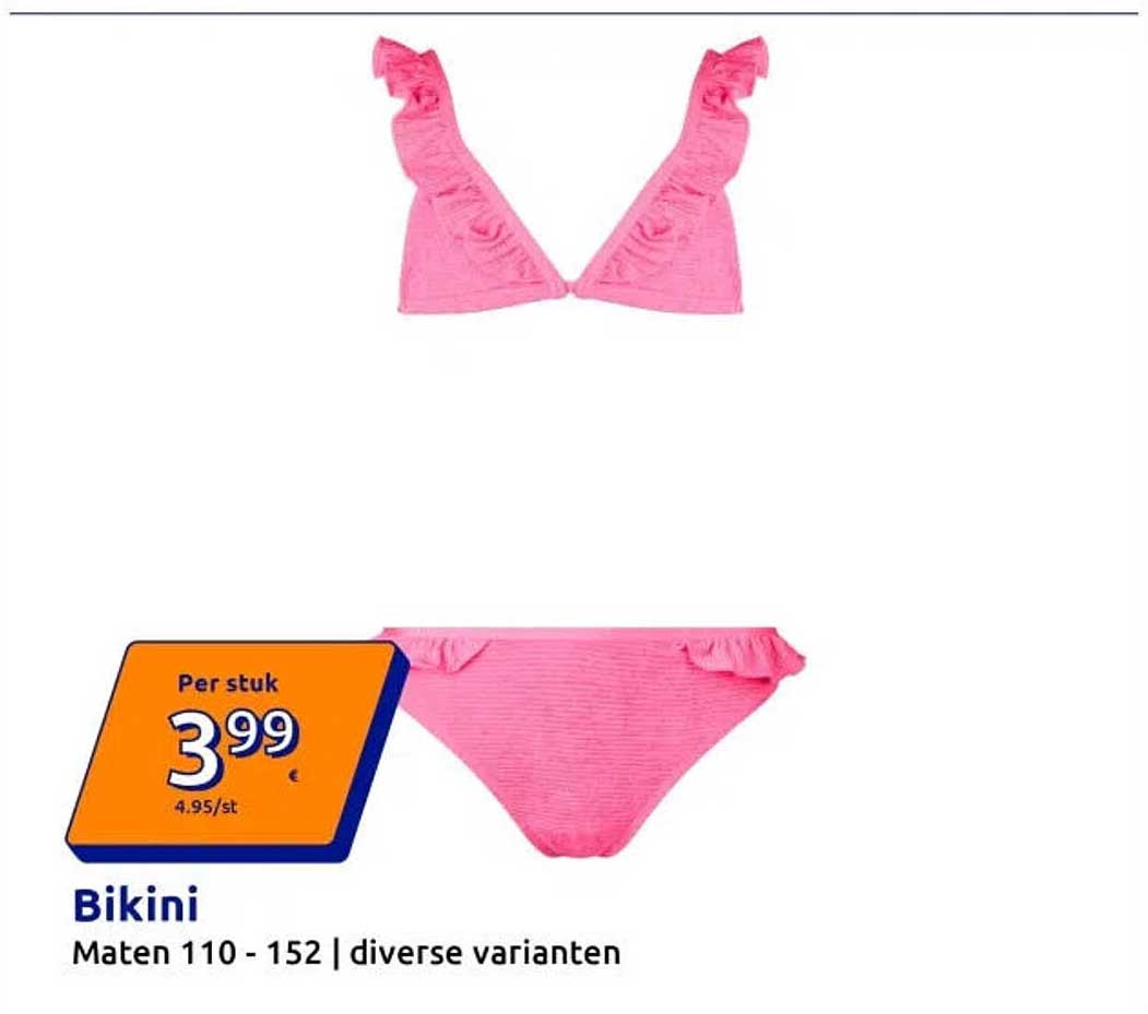 Bikini Maten 110 - 152 | diverse varianten