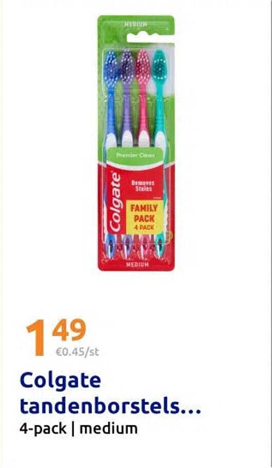 Colgate tandenborstels... 4-pack | medium
