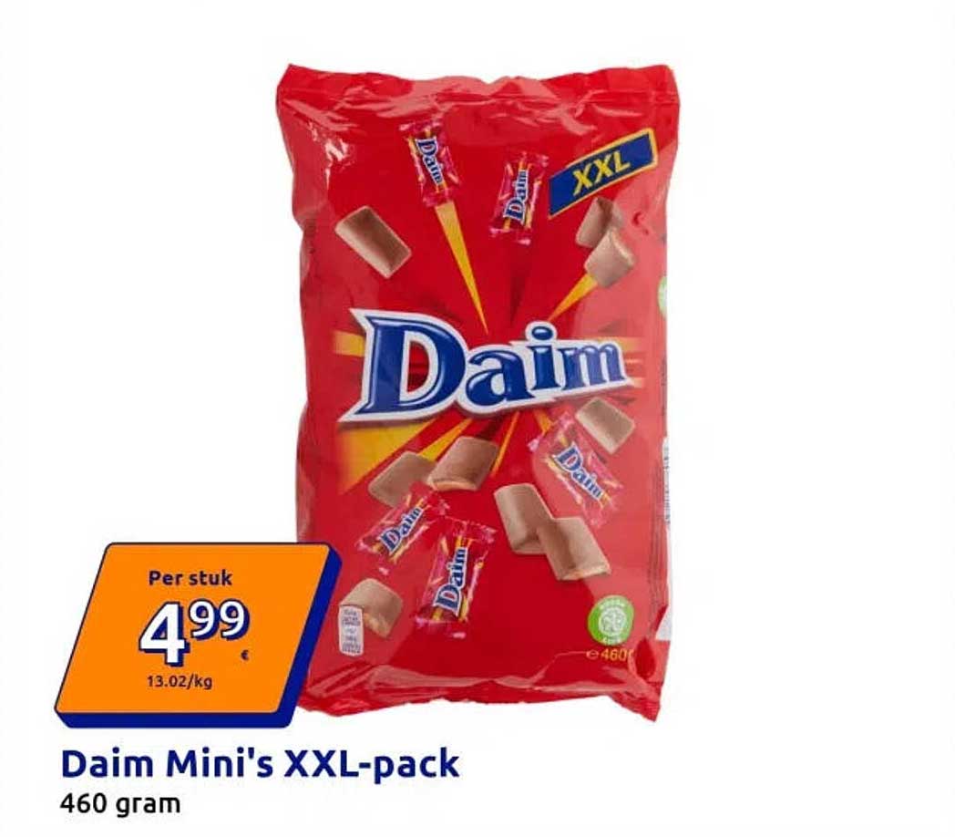 Daim Mini's XXL-pack