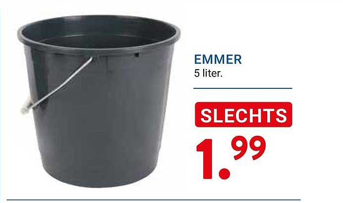 EMMER 5 liter. SLECHTS