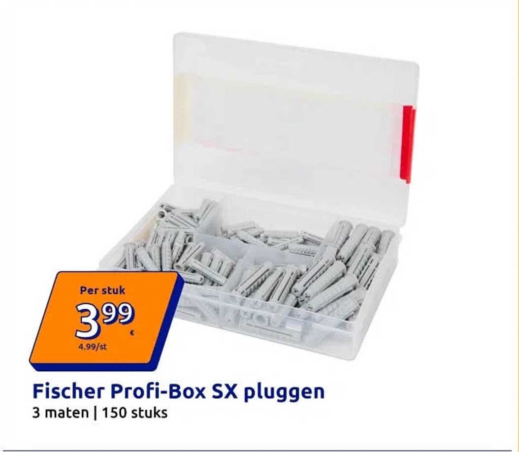 Fischer Profi-Box SX pluggen
