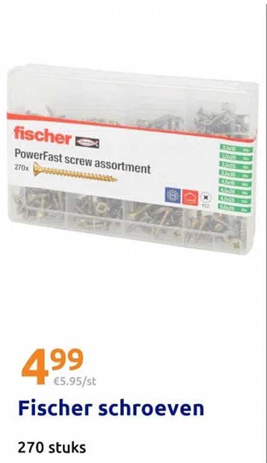 Fischer schroeven