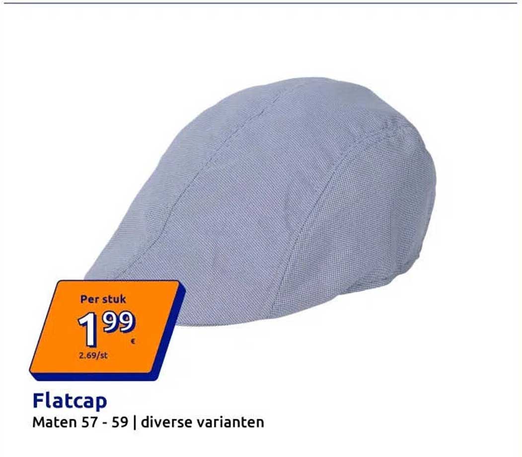 Flatcap Maten 57 - 59 | diverse varianten