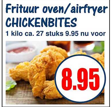 Frituur oven/airfryer CHICKENBITES