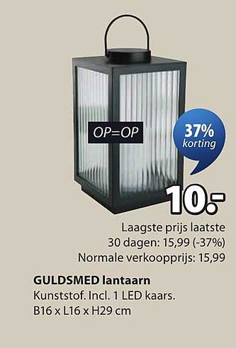 GULDSMED lantaarn
