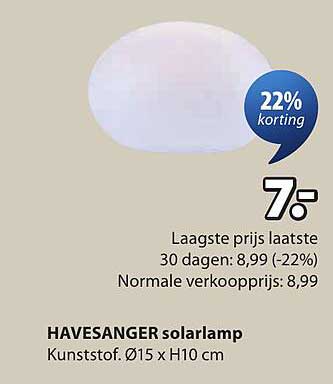 HAVESANGER solarlamp