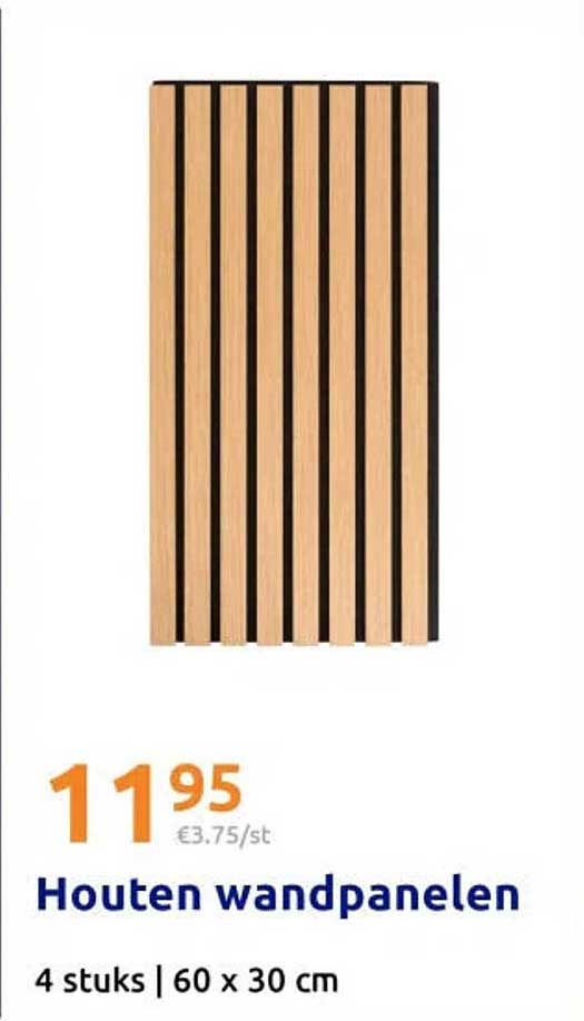 Houten wandpanelen