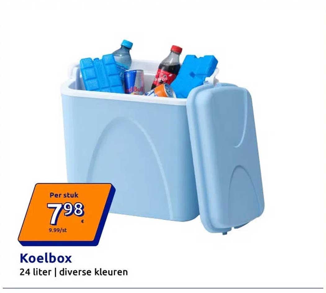 Koelbox 24 liter | diverse kleuren