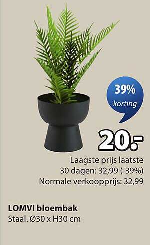 LOMVI bloembak