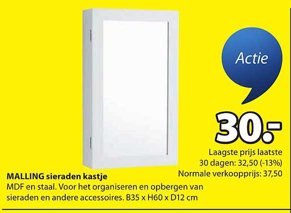 MALLING sieraden kastje